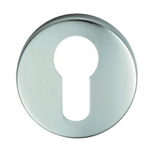 Eurospec Euro Escutcheon - Silver Anodised Aluminium 