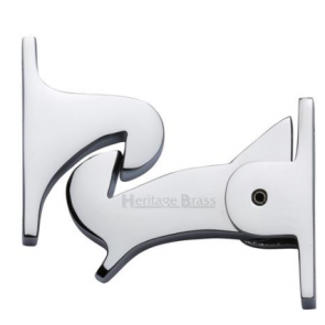 Gravity Door Catch - Polished Chrome