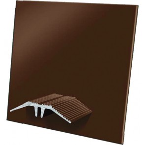 CFX MK2/MK4 Wall End Cap 100mm - Mill