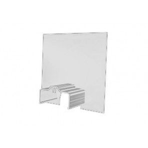 Exitex Aluminium Cresfinex M3 Wall End Cap - White