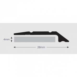 Vinyl Edge Trim Small 914mm SAA