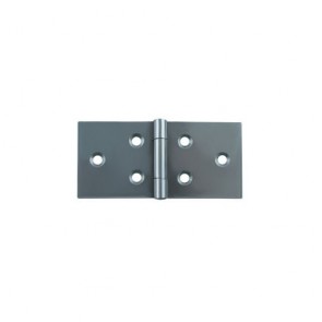 No 400 Cranked Backflap Hinge 38mm Self Colour