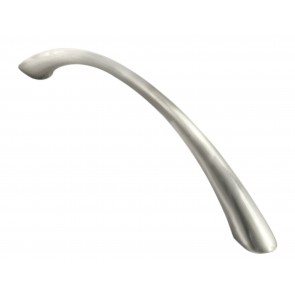 Waisted Bow Handle - Satin Chrome