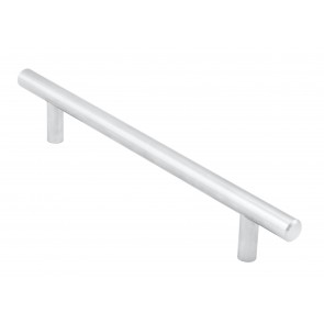 T-Bar Handle, 220mm (160mm cc) - Satin Nickel