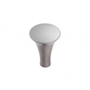 Trumpet Knob - Satin Nickel