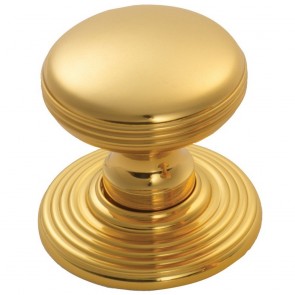 Delamain RInged Knob (28mm) - Polished Brass