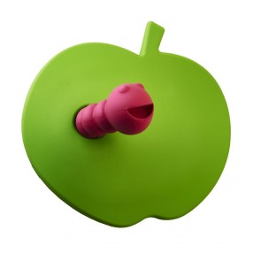 Carlisle - Cebi Joy Apple Knob - Green & Red