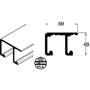 EKU Combino 60 H double top track