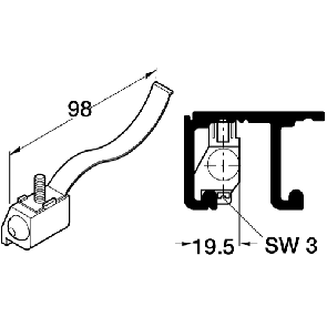 Track Stopper For Upper Track