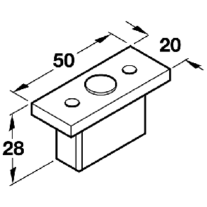 Bottom Guide For 20x20 Channel