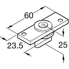 Door Guide With Nylon Blade