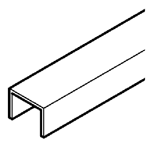 Bottom Channel Anod Alu 3m