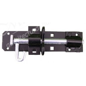 Black Padlock Bolt - Various Sizes