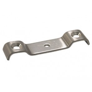 Flush Bolt Cross Strap - Stainless Steel