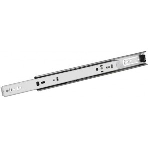 Accuride 2132 drawer runners, single extension, 35 kg capacity, bright finish