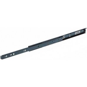 Accuride 2132 drawer runners, single extension, 35 kg capacity, black finish