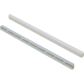 Guide rails, for 17 mm grooved drawers, screw fixing