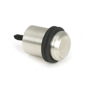 Floor Mounted Door Stop - Satin SS (316)