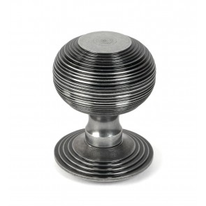 Beehive Centre Door Knob - Pewter
