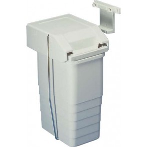 Waste Bin Pl White 8l