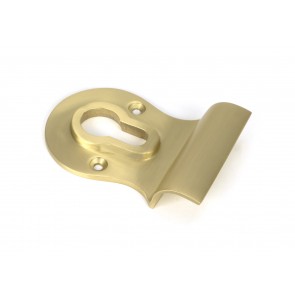 Euro Door Pull - Satin Brass