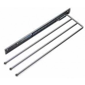 Tie/towel Rail Steel 3-arm