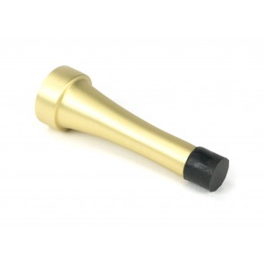 Projection Door Stop - Satin Brass