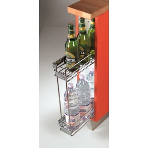 150mm 2 Tier Pull Out Storage Unit