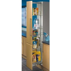 Larder unit, centre mounting, height adjustable (1700-1950 mm), for 300-600 mm cabinet width
