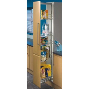 Larder unit, centre mounting, height adjustable (1700-1950 mm), for 300-600 mm cabinet width