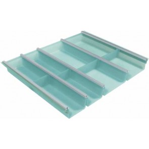 Cuisio cutlery tray set, to suit 500 mm drawer depth, for  400 mm cabinet width