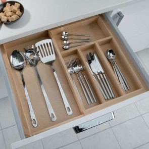 eXTray expanding cutlery insert, to suit 440 mm deep drawers