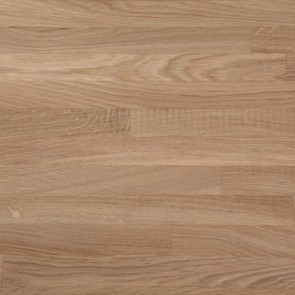 Solid timber worktop, prime oak