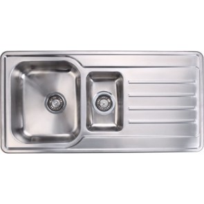 T/Mount 1.5Bowl sink St.St 1000x500mm