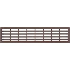 Ventilation grill, 149 x 40 mm, for recess mounting