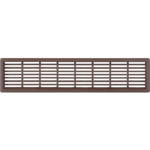 Ventilation grill, 149 x 40 mm, for recess mounting