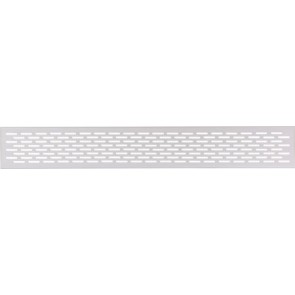 Ventilation grill, 250/500 x 70 mm, for recess mounting