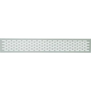 Vent Grill Silver 1000x130mm