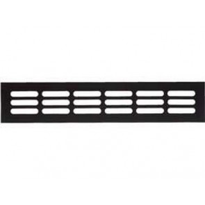 Ventilation grill, 500 x  60 mm, for recess mounting