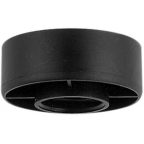 Furn Glide Pl Blck Scr 23x55mm