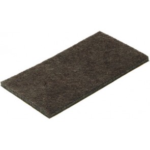 Felt glide, rectangular