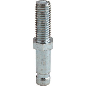 Pin With Thread M10x25mm Galv