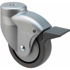 Swivel castor, 70 kg, ø 80 mm