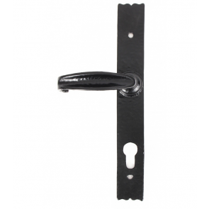 Cottage Lever Unsprung Espag Lock Set - Antique Black 