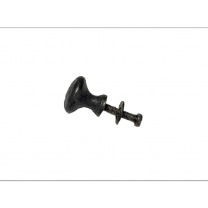 Beeswax Forged Beaten Cupboard Knob - 20mm