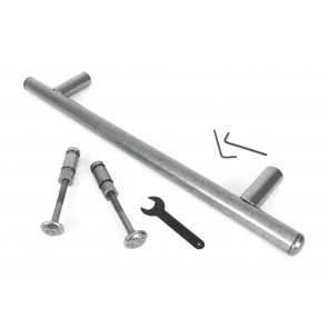 T Bar Pull Handles 21mm Ø (416mm to 1816mm) - Pewter