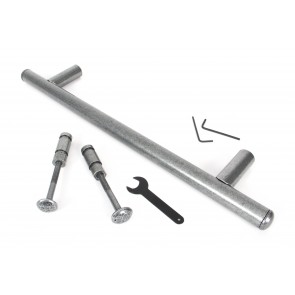 T Bar Pull Handles 21mm Ø (416mm to 1816mm) - Pewter