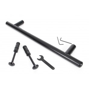 T Bar Pull Handles 21mm Ø (416mm to 1816mm) - Black