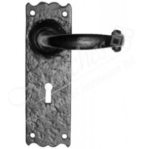 Kirkpatrick 2451 Door Handle Set - Black