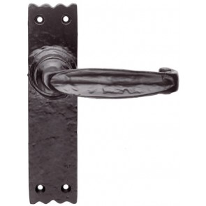 Carlisle Ludlow Lever Latch Door Handle Slimline Set - Black